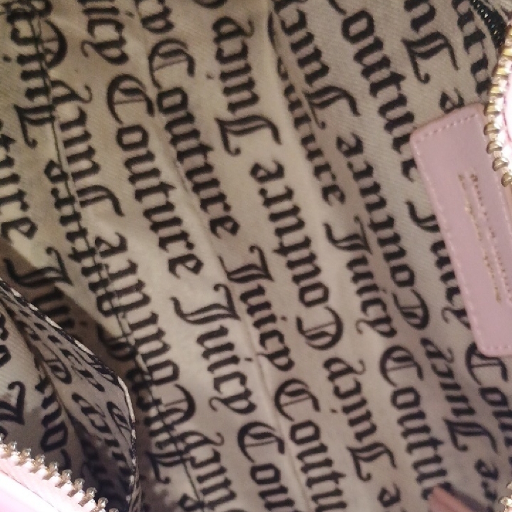 Juicy Couture Pink and Gold Shoulder Bag - Picture 7 of 9